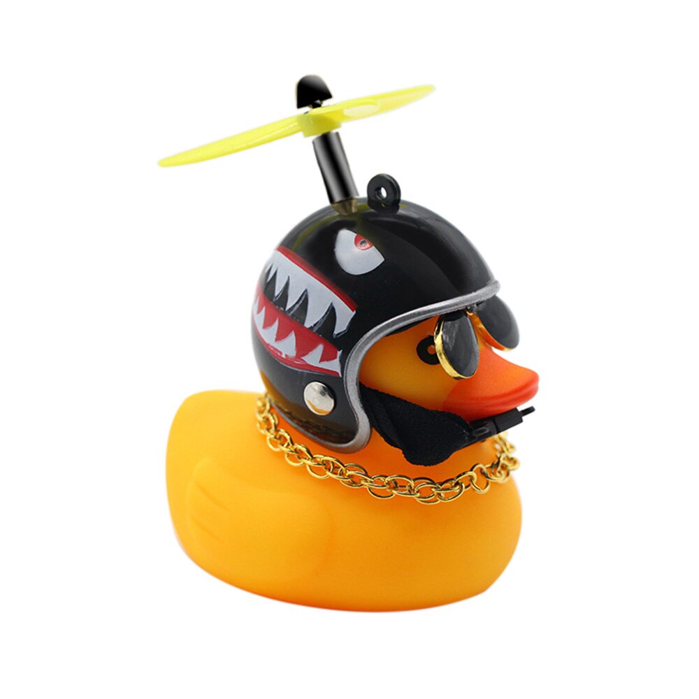 EIHI 1 Pièces jouets de canard en caoutchouc, klaxon velo, sonnette velo enfant, sonnette velo adulte, cloche de canard