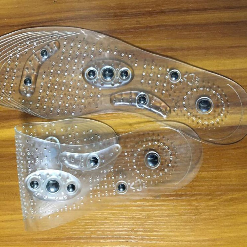 Kvinder silikone gel indlægssåler svangstøtte ortotiske magnetterapi sundhedspleje til mænd komfort puder fod camping indlægssåler