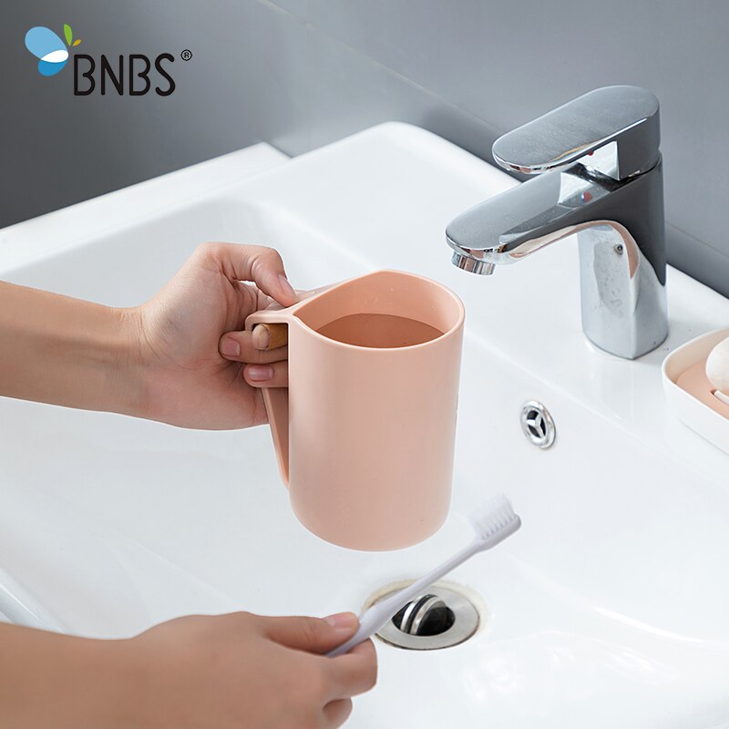 Bathroom Simple Plastic Toothbrush Cup Travel Portable Mouthwash Cup Brush Teeth Cups Home Garden Bathroom Accessories
