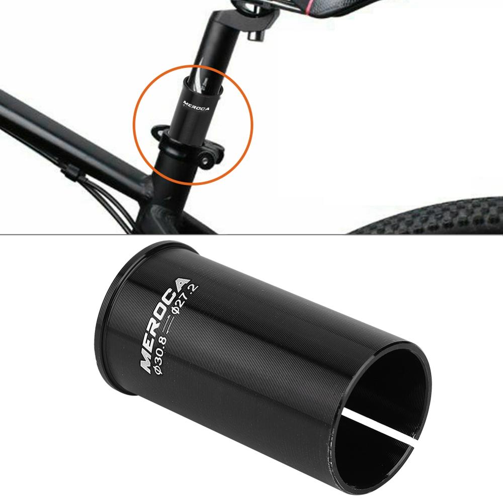 Bike Seatpost Tube Adapter Aluminum Alloy Bicycle Seat Post Tube Seatpost Reducing Sleeve Adapter 27.2mm to 28.6/30/30.4/30.8/31