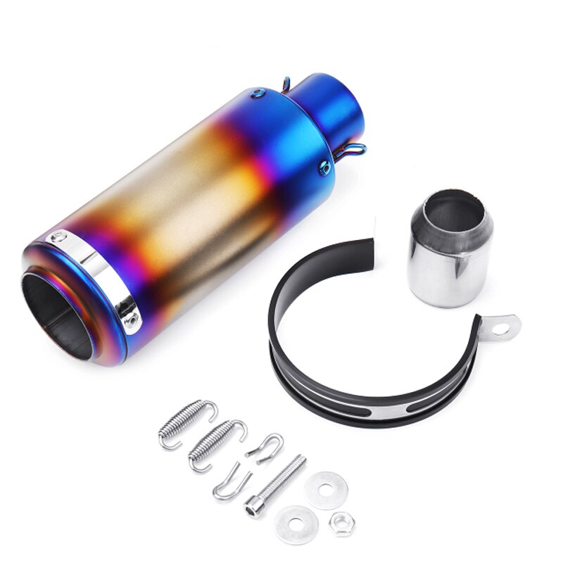 51Mm/60Mm Inlet Motorfiets Pijp Escape Uitlaat Sc Uitlaat Voor Gp-Project Met Db killer Universal Pitbike Vespa