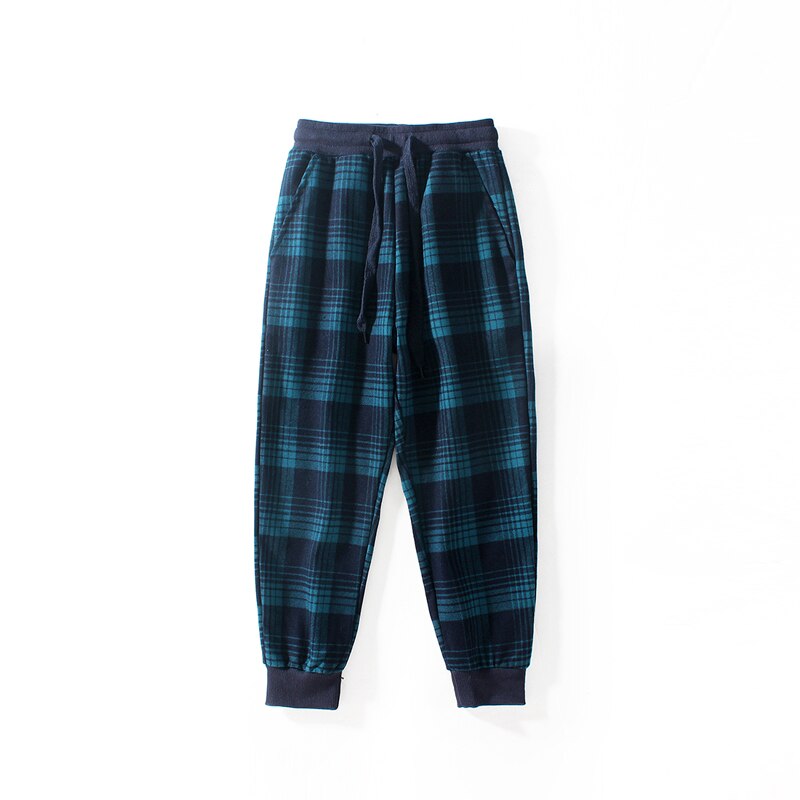 Pantaloni per bambini ragazzi primavera 2022 4 5 8 10 12 anni pantaloni per adolescenti pantaloni sportivi lunghi scozzesi Casual autunnali: BLUE / 8T