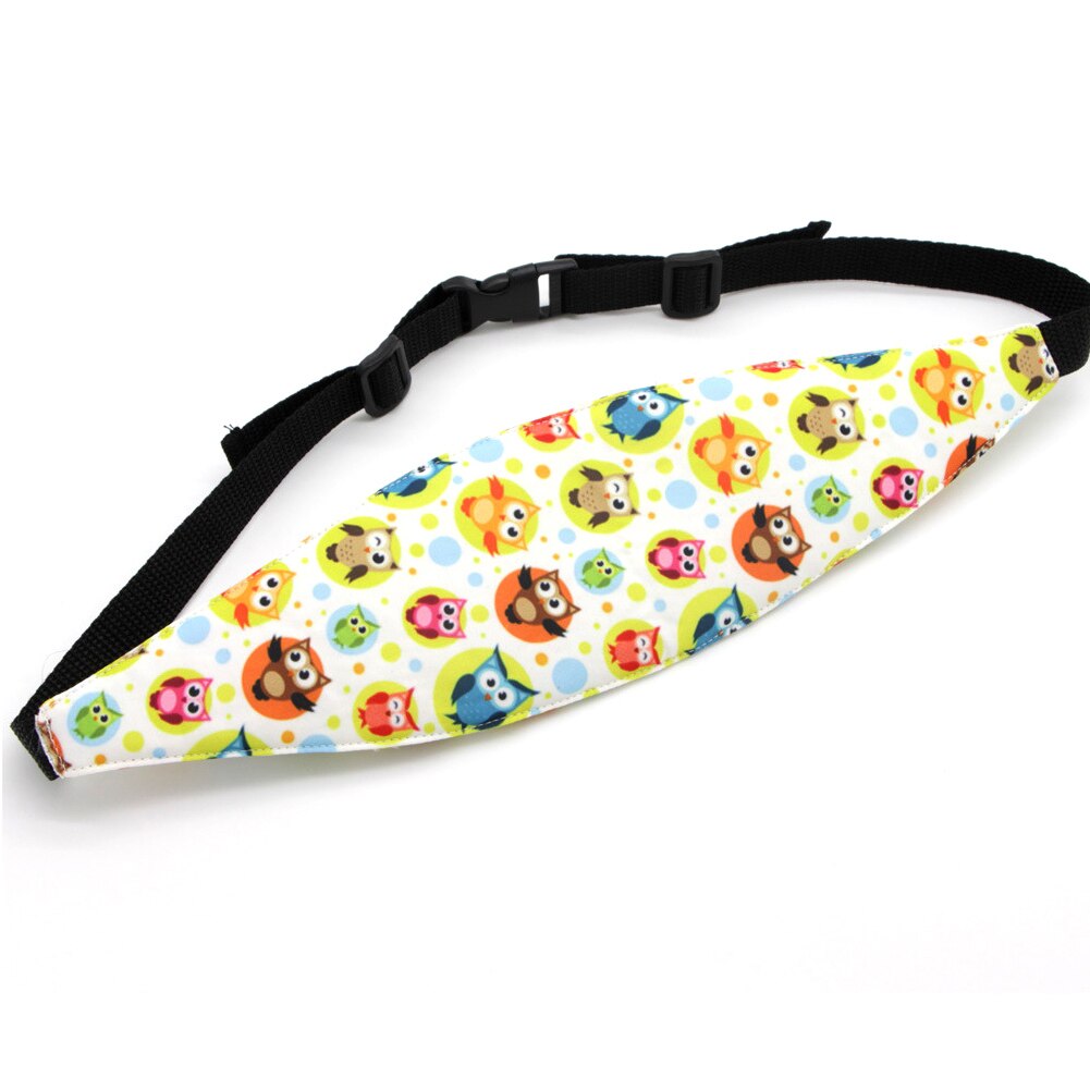 Cinturón de soporte de cabeza de coche para niños, banda para la cabeza, posicionador de reposacabezas, accesorio Interior, protección para dormir: YELLOW