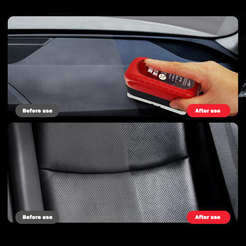 Car Glass Glossy Powerful Car Windshield Cleaner Oil Film Remover Car Window Glass Cleaner Removes Dirt Car Cleaning Brush