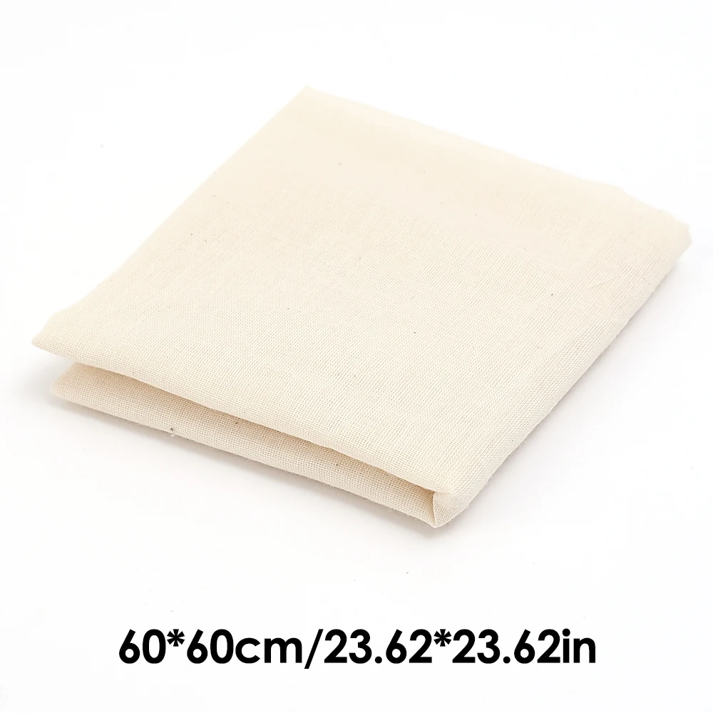 Baumwolle Faser Filter Tuch Wiederverwendbare Nuss Milch Gittergewebe Siebe Bahre Homebrew Filter Tücher Käse Joghurt Filter Ferment Gebäck Werkzeuge: Lila