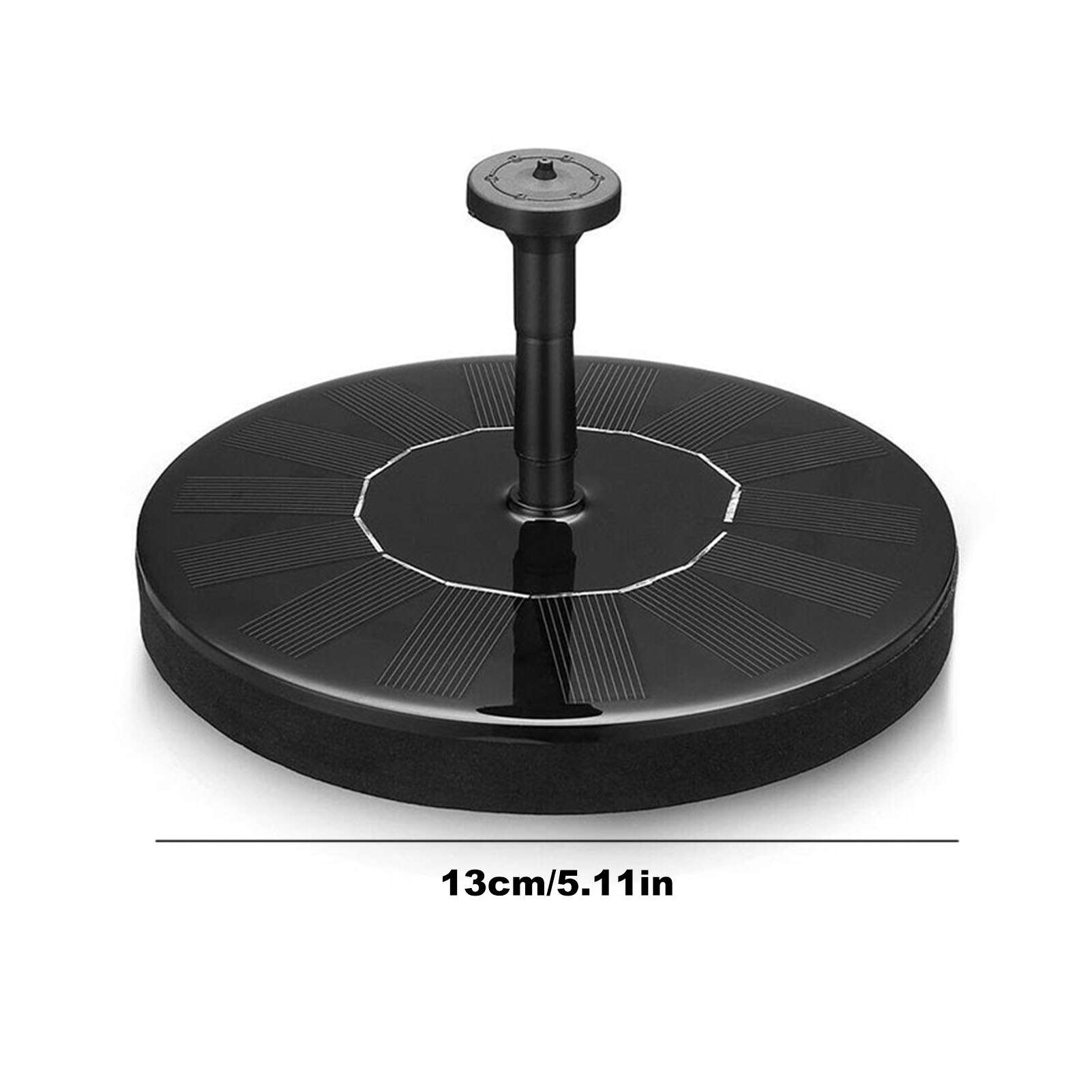 Mini Solar Water Fountain Pool Pond Waterfall Fountain Garden Decoration Outdoor Bird Bath Solar Powered Fountain Floating Water