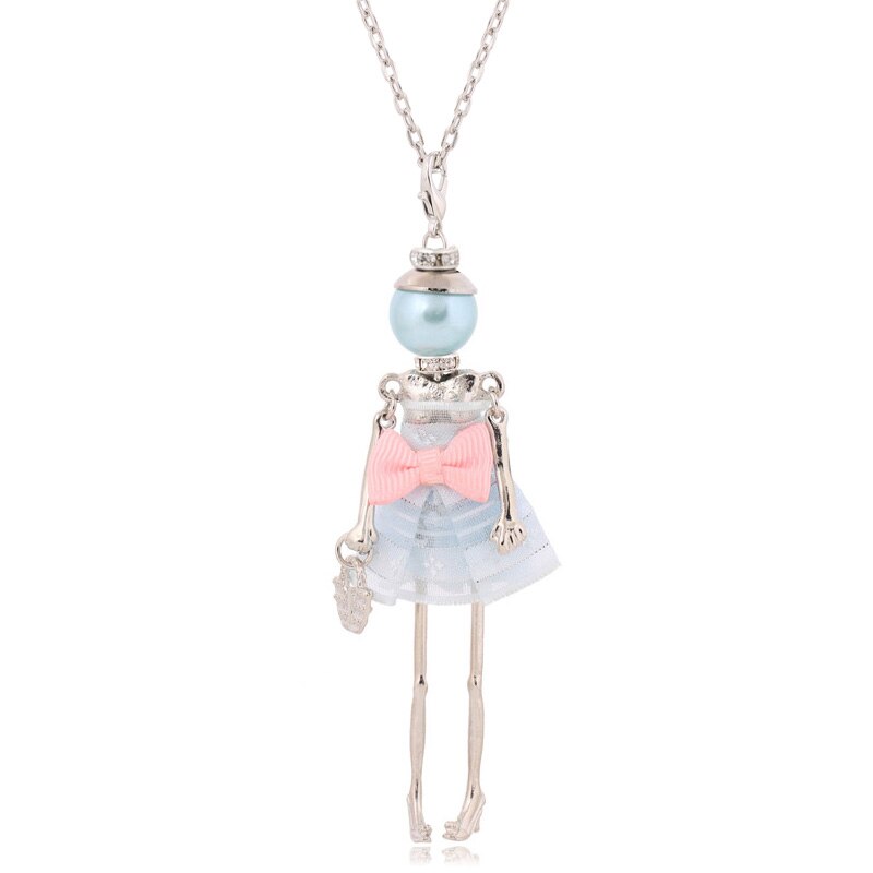 Verklaring Ketting Hanger Leuke Sieraden Lady Lange Ketting Vrouwen Bloem Charms Hanger Bohemian Maxi Accessoire