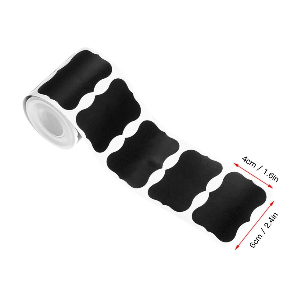 150pcs Spice Sticker Kitchen Label Sticker Waterproof Jar Stickers Storage Organizer Bottles Jars Stickers Blackboard Spices Tag
