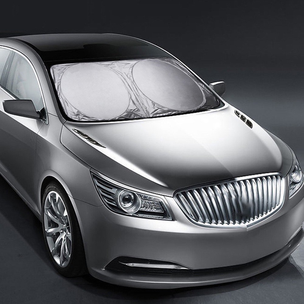 150X70CM Car Windshield Sun Shade Sunshade Visor Front Window SUV Van Auto Vehicle Shield Reflector Blocking Screen Cover for