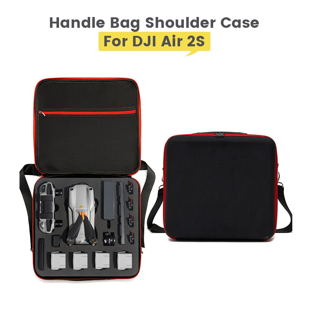 DJI Air 2S Drone Bag Portable Shoulder Bag Storage Box Outdoor Travel Carrying Case for Mavic Air 2/2S Drone Accessories