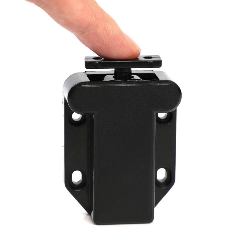 4pcs Push To Open Door Latch Cabinet Wardrobes Bookcases Touch Release Tools