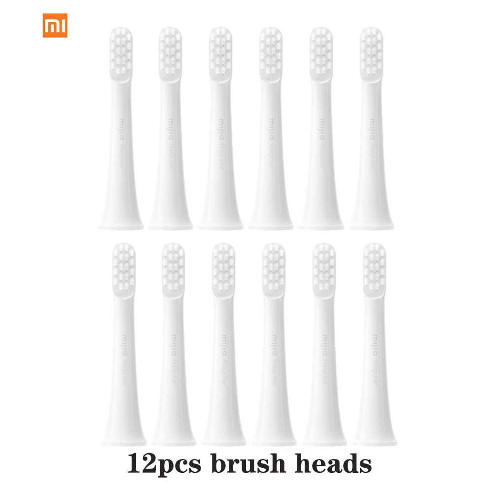xiaomi Mijia T100 Sonic Electric Toothbrush Adult Ultrasonic Automatic Toothbrush USB Rechargeable Waterproof Tooth Brush Xiaomi: only12 brush heads
