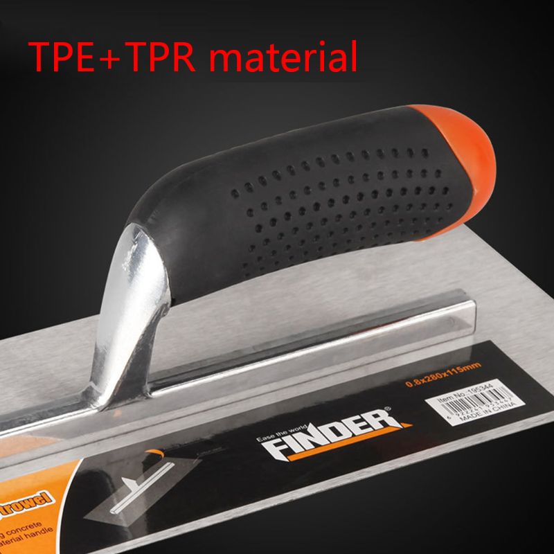 280x115MM Carbon Steel Concrete Finishing Float Trowel for Construction Tool Kit A5YD