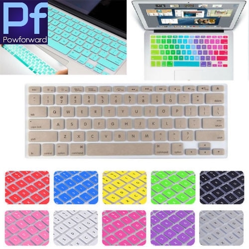 Siliconen Toetsenbord Cover Voor Apple Macbook pro 13 "13.3'' A1278 Unibody MC700 MC724 tot late 13.3 inch ONS