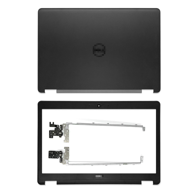 Nowy LCD tylna pokrywa/zawiasy/pokrywa przednia/podpórce pod nadgarstki/dolna obudowa dla Dell Latitude E5440 5440 laptopa bez dotykowy