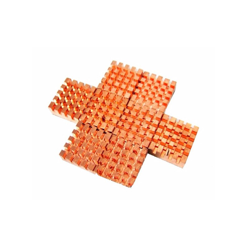 Raspberry Pi 3B+ Heat Sink Kit Copper Heat Sink 2PCS+Aluminum Heat Sink 1PCS RPI Cooling Sink Support Raspberry Pi 2B 3B zero w