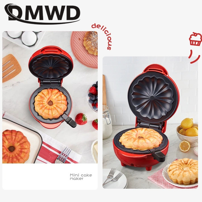 110v/220v multifunctionele wafelijzers, cakevormpjes, antiaanbakpan, mini-omeletmaker, eierburgermaker, donutbakmachine, dubbelzijdige verwarming