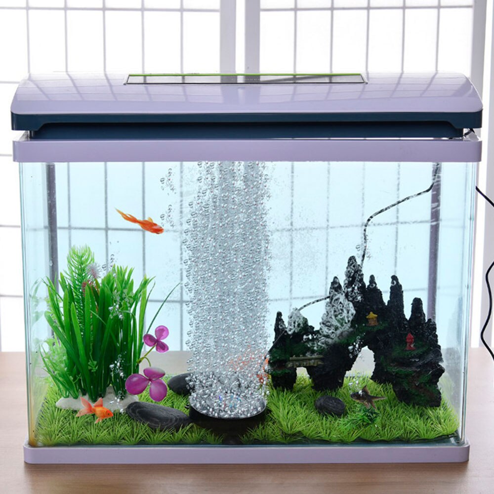 Zeven Kleur Aquarium Licht Led Duiken Bubble Light Aquarium Verlichting Aquatic Plant Licht Onderwater Verlichting