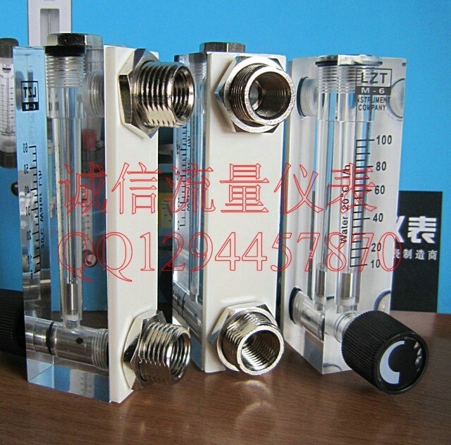Gas flow meter small flow LZM-4T adjustable air flow meter 1-10L/min