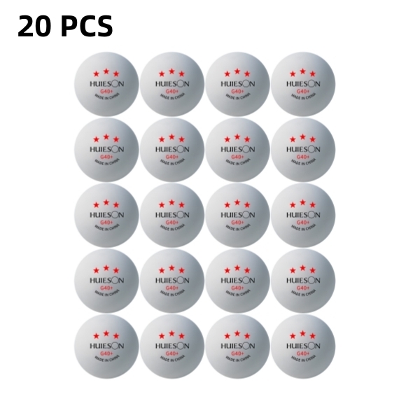 Huieson G40+ Ping-pong Balls 3 Star Polymer Material Table Tennis Balls TTF Standard Table Tennis For Competition: PURPLE