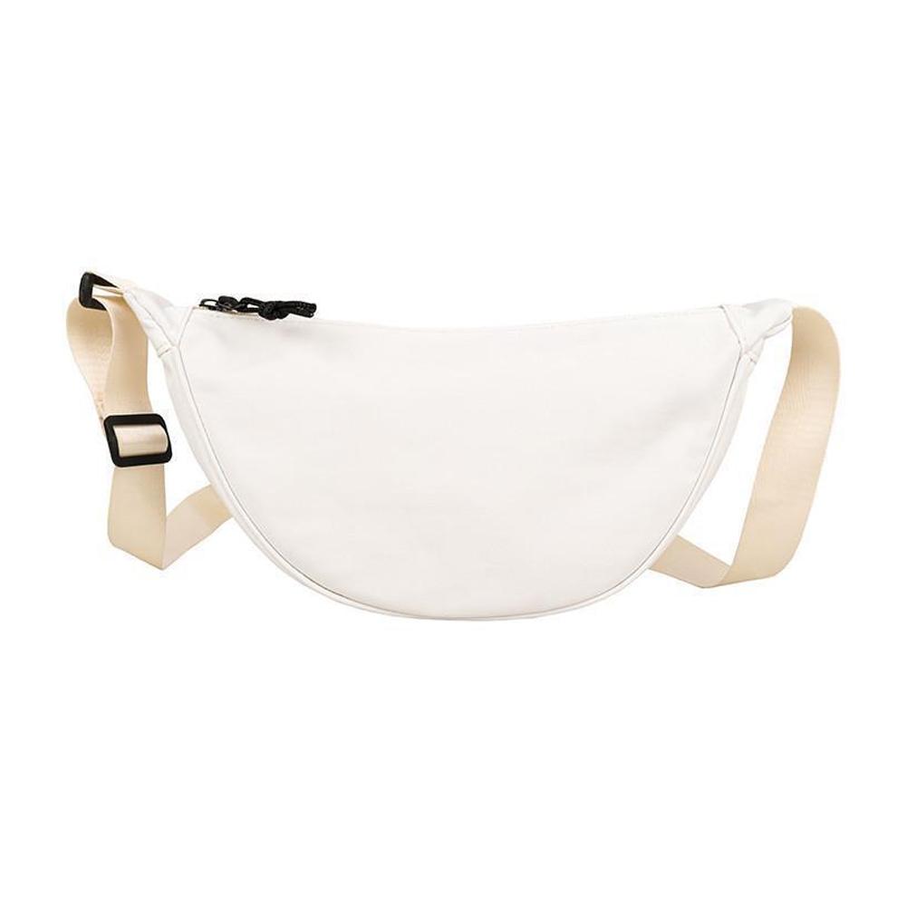 Nylon Crossbody Bag Hobo Sling Crescent Bag Dumpling Small Bag Casual Shoulder Adjustable Women Purse Bag Handbag S T6O3