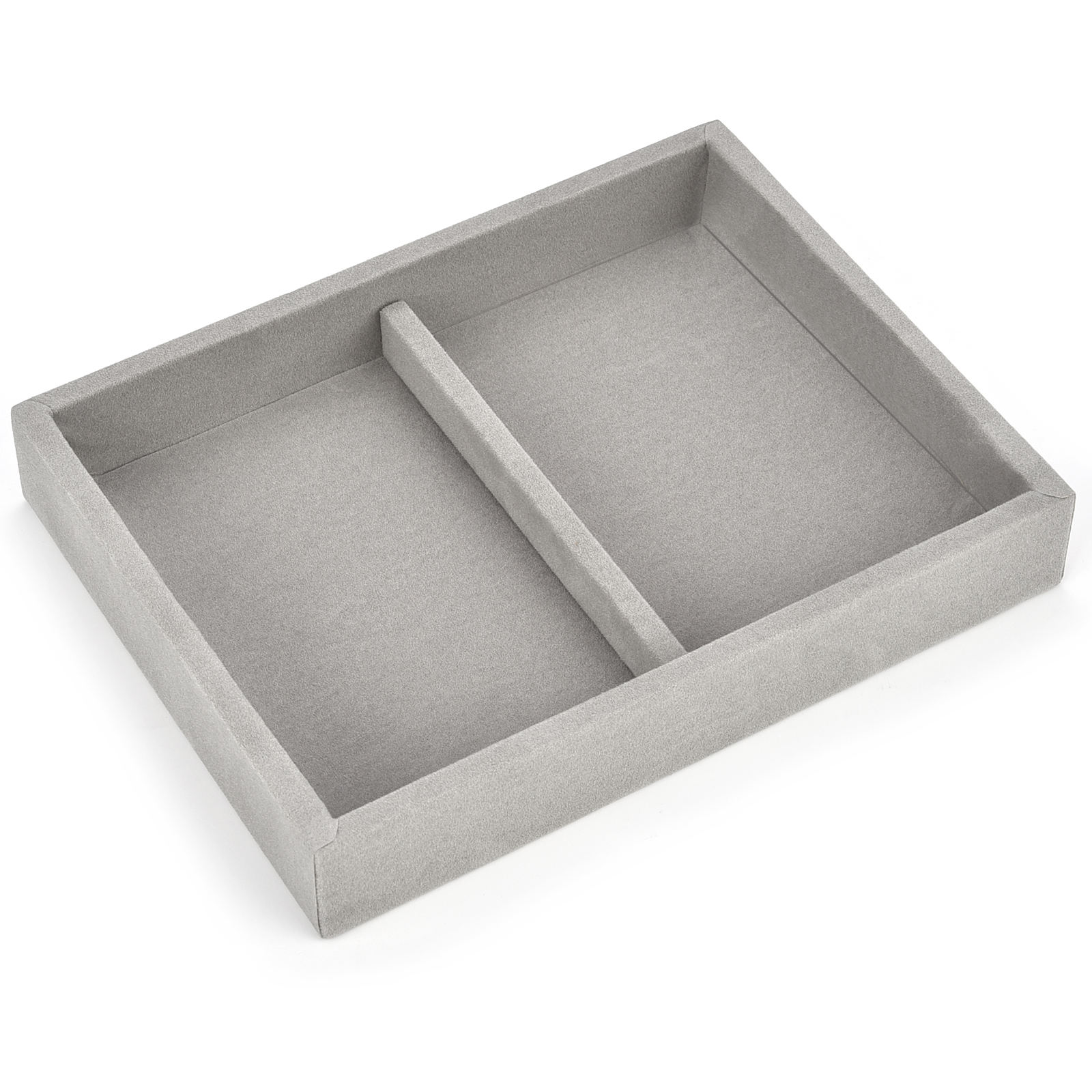 Velvet Jewelry Box Display Tray Drawer Storage Jewellery Holder For Ring Earrings Necklace Bracelet Soft Velvet Organizer Case: black