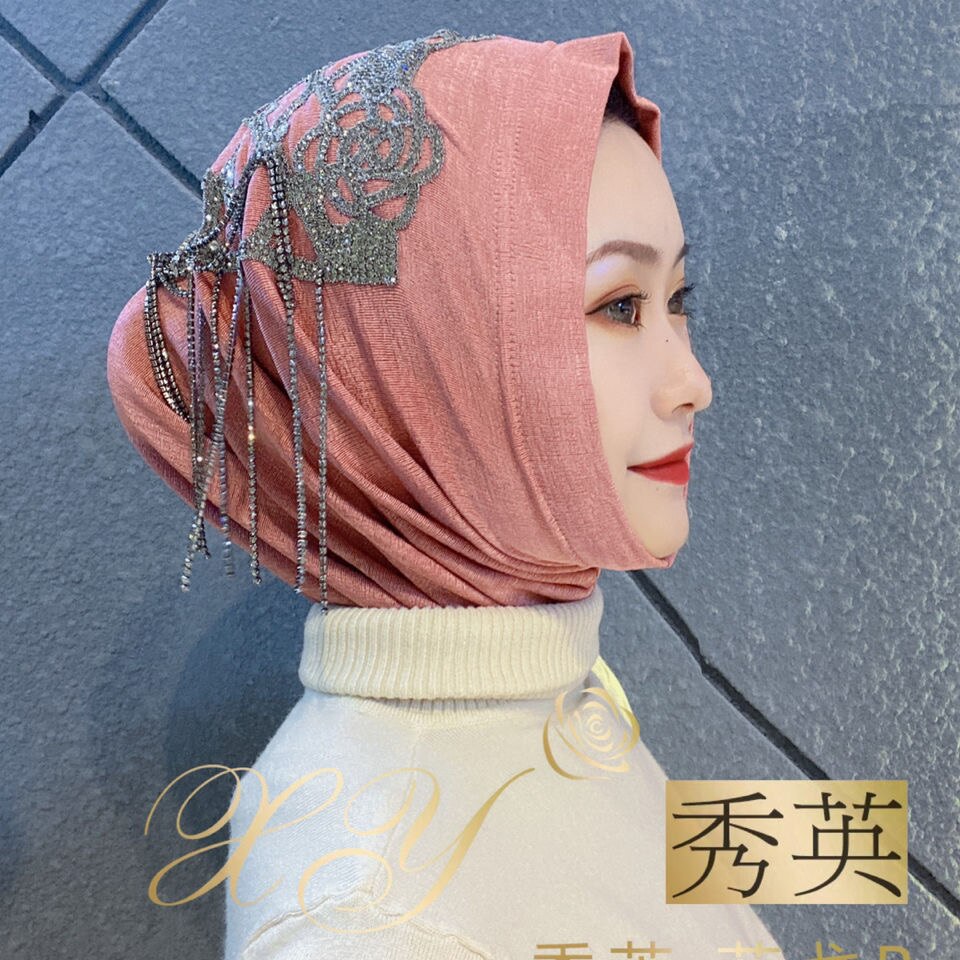 Moslim vrouwen hoofddoek instant hijabs kwastjes
