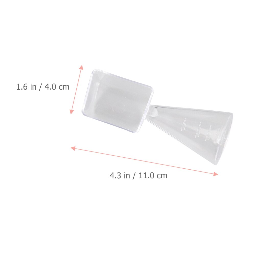 1 Set Mask Tools Safe Simple Mask Measuring Cup DIY Mask Spoon DIY Mask Tool Mask Measuring Spoon