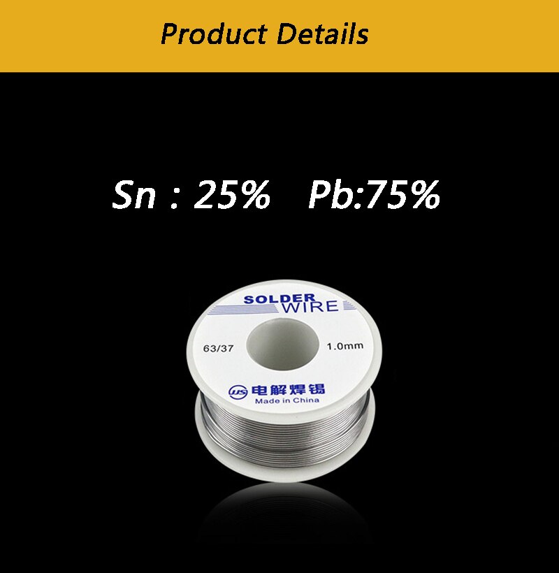 0.6/0.8/1.0/1.2/1.8mm 100g tin soldeerdraad lasdraden voor elektronisch solderen elektrisch lasapparaat soldeerbenodigdheden