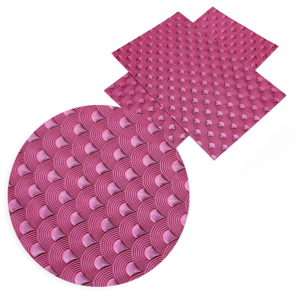David accessories-tela de cuero sintético de imitación, 20x33cm, escamas de pescado, textura para golpes, costura DIY, lazo para el pelo, bolso, zapatos, 1Yc6149: 1080177007