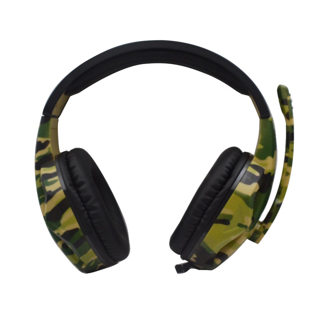 Gaming Headset For Internet Bar Camouflage PS4 PC Gaming Headset Headset with Mic Laptop Phone Camouflage Headphones