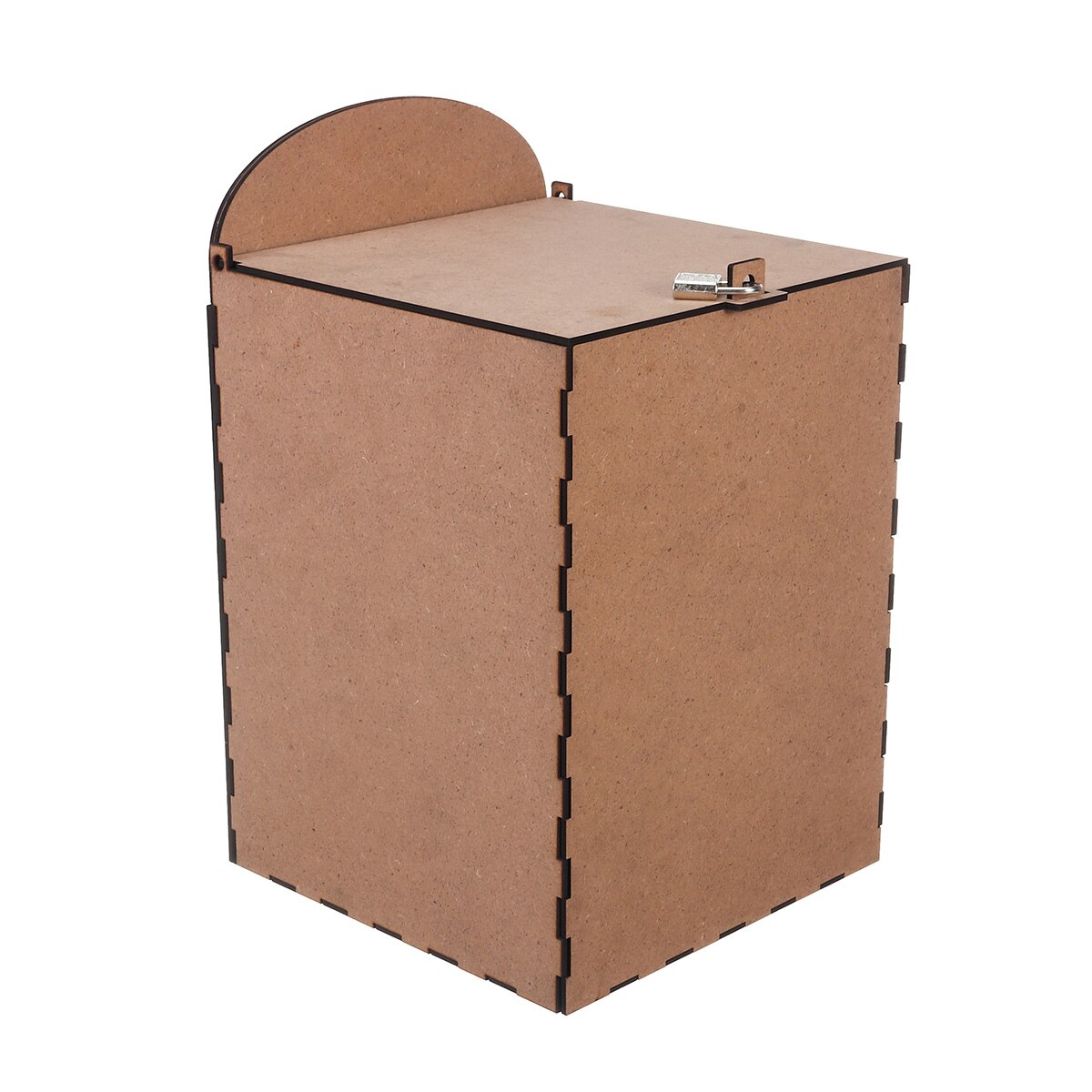 MDF Wedding Card Boxes for Decoration of Celebrations and Events Country Wedding Urn Treasury DIY Card Box with Lock Keys