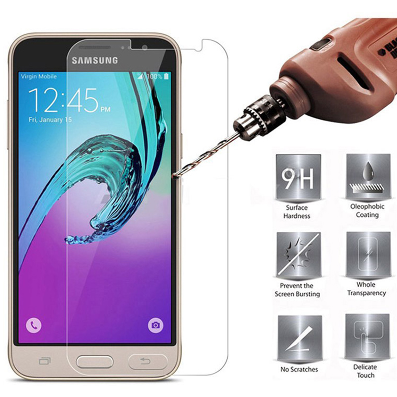 Gehard Glas Voor Samsung Galaxy J3 J5 J7 J1 9H Screen Protector Op Samsung A3 A5 A7 Beschermende Glas