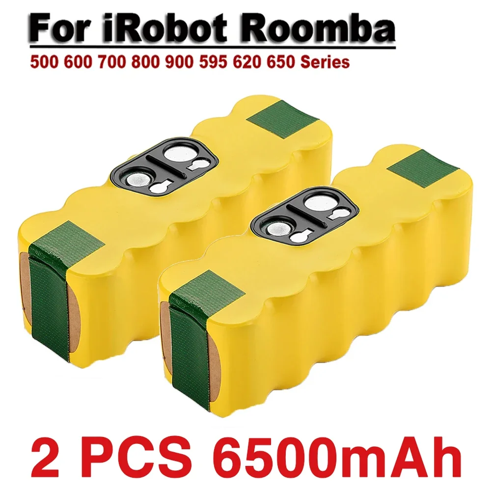 Original 12800mAh 14.4V Battery for iRobot Roomba 500 600 700 800 Series 510 530 550 580 620 630 650 760 Vacuum Cleaner Battery