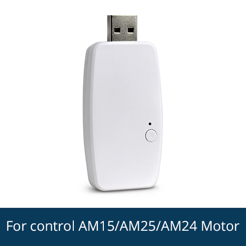 Zemismart Tuya Wifi USB Dongle For Am15 RF Roller Shade Motor App Control Mini Smart Curtain Motor: RF Convertor
