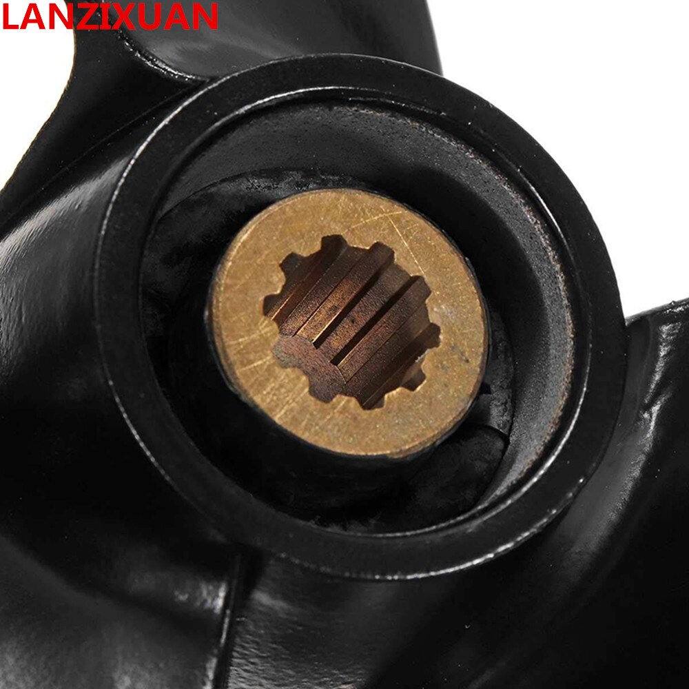 Motor de barco de aleación de aluminio, hélice 58110-97JA0-019 para Suzuki 2.5hp DF2.5, motores fuera de borda A520 7 3/8x5 3/8