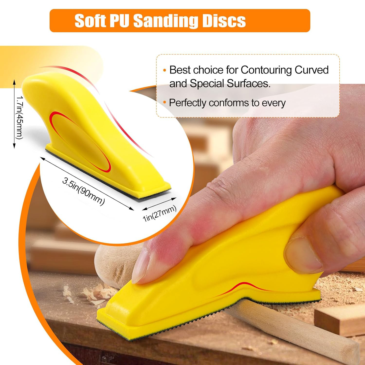 Kit de microamoladora de 1/20/51 Uds 3,5 X1 para proyectos pequeños, herramienta de molienda de mango fino con papel de lija 80 120 240 400 600 tamaño de grano
