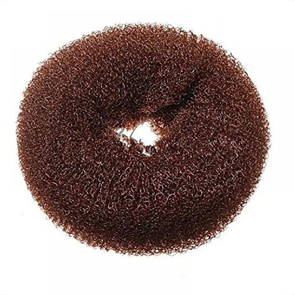 1 Pcs Brown Bun Ring Shaper Hair Doughnut Styling Tools Korean Hairstyle Hair Accessories