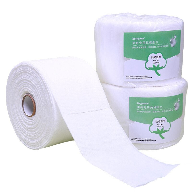 1 Roll 20 m Make Up Katoen Stukken Wegwerp Handdoek ongewoven stof Gezicht Reiniging Make Wattenschijfje Gereedschap en Accessoires