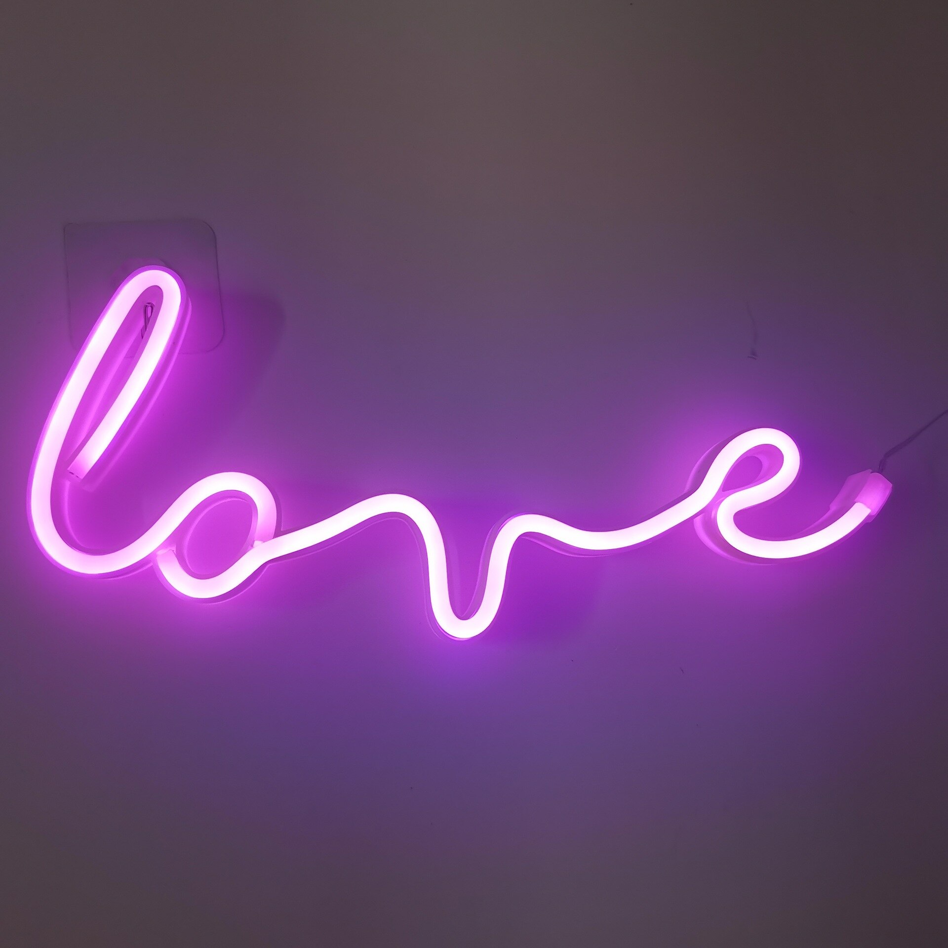 LED Neon Light Sign LOVE HEART Wedding Party Decoration Neon Lamp Valentines Day Anniversary Home Decor Night Lamp: 2