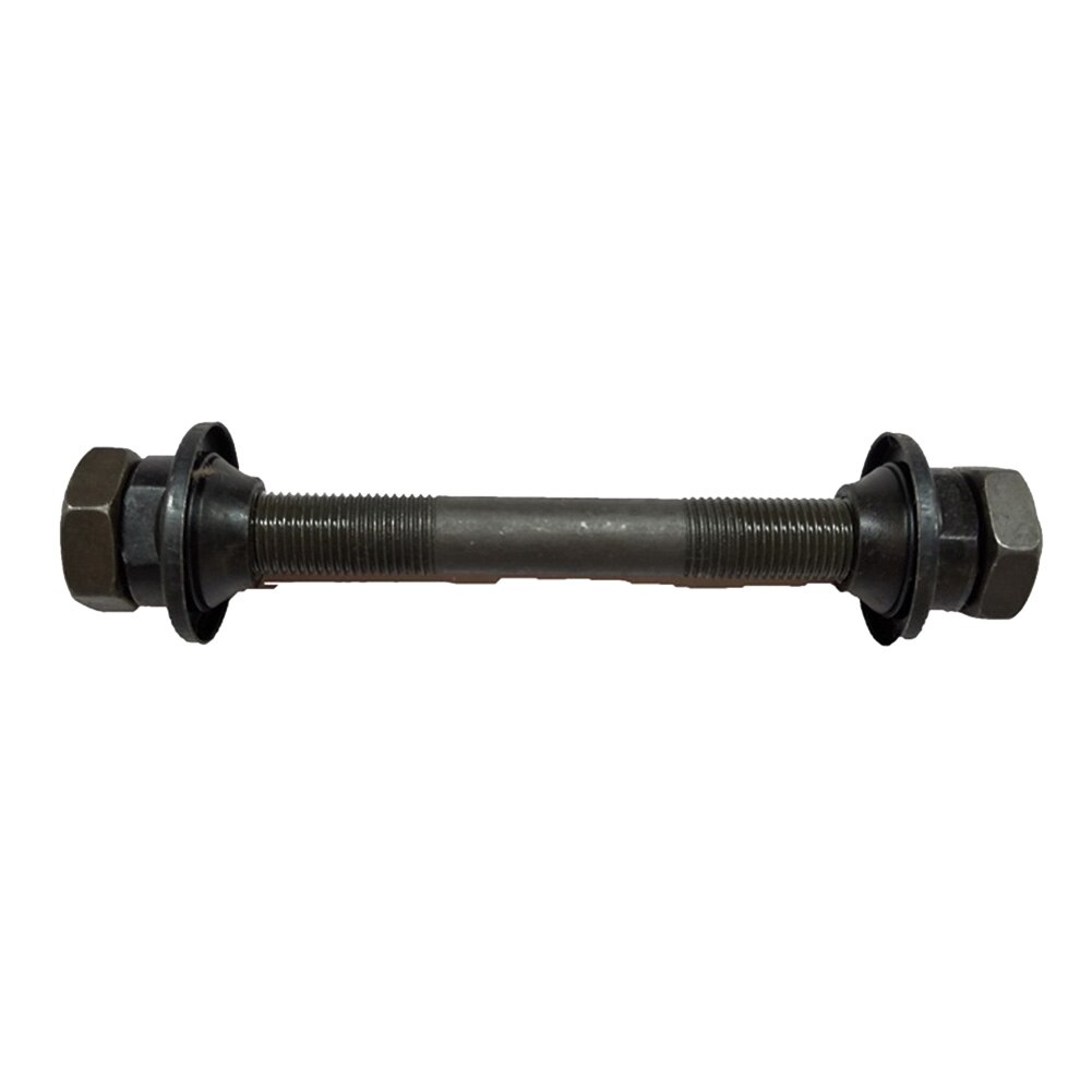 Front Back Parts Durable Steel Sports Small Quick Release Hub Accessories Bicycle Shaft Mountain Bike Outdoor Hollow Axle: Front Axle