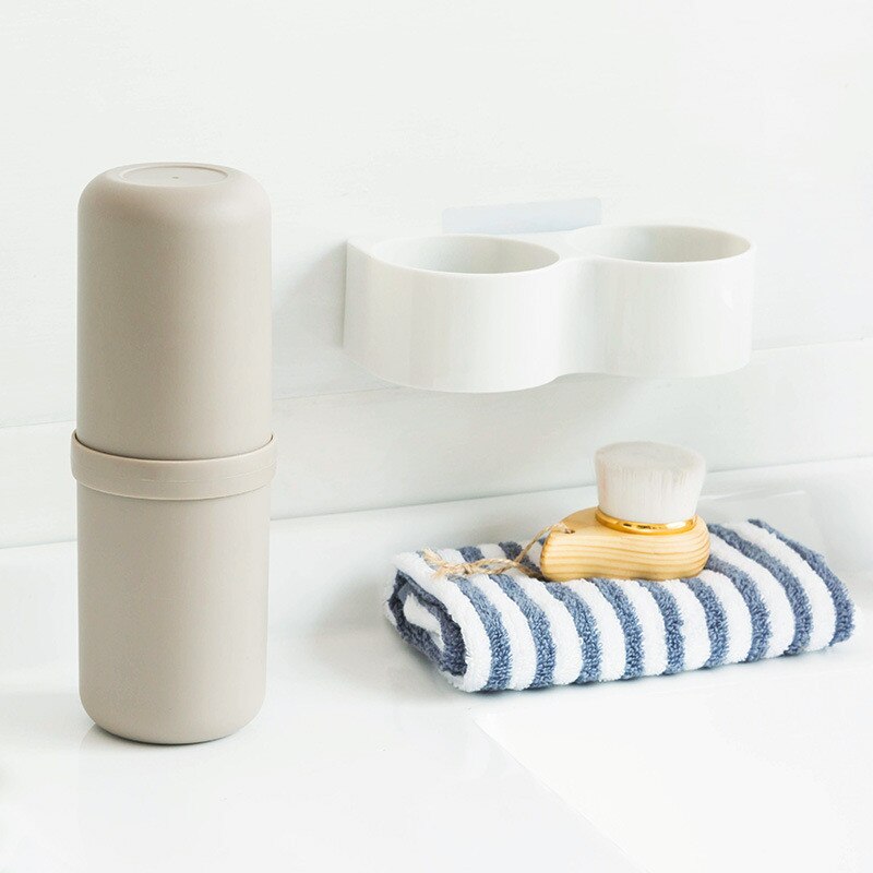Badkamer Accessoires Set Reizen Tandenborstel Beker Set Opbergdoos Tandenborstel Badkamer Set Wassen Benodigdheden Thuis Case Outdoor