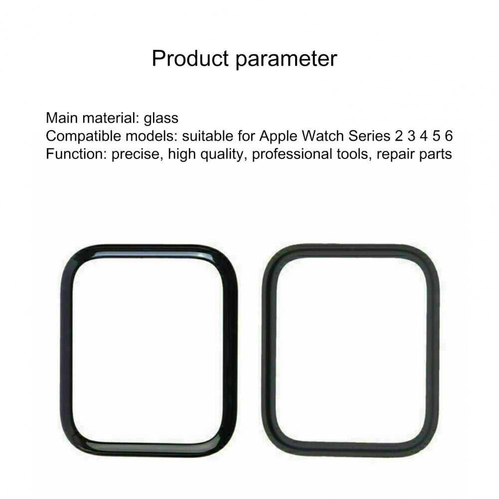 Screen repair kit for Apple Watch Series 2/3/4/5/6 38mm 42mm 40mm 44mm front UV glue screen repair kit glass replacement kit