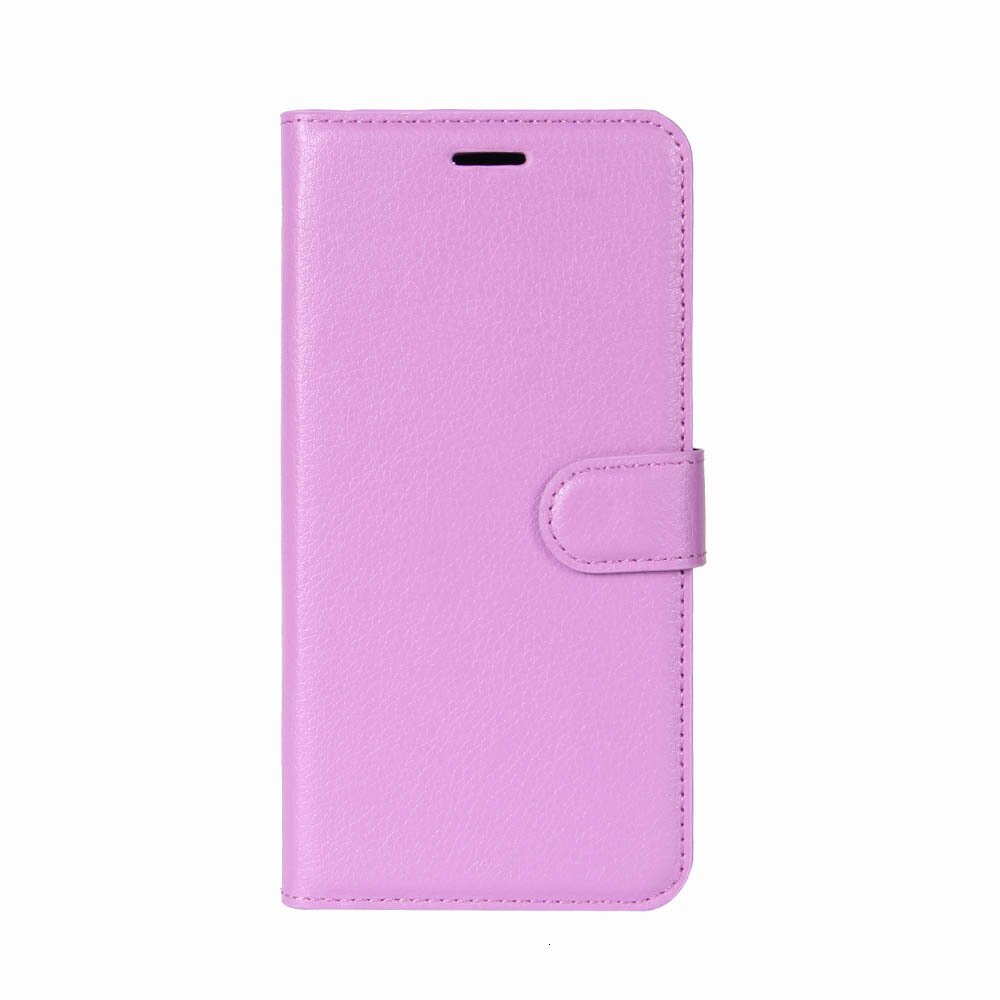 Oukitel-funda trasera con Tapa de cuero C8 para teléfono de negocios, cubierta ajustada tipo billetera para Oukitel C8: purple