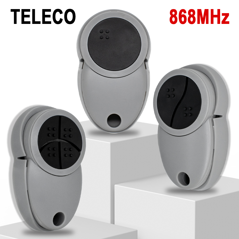 TELECO TXP-868-A01 A02 A04 868MHz Garage Door Remote Control Command Transmitter for Teleco Gate Opener 868MHz Rolling Code