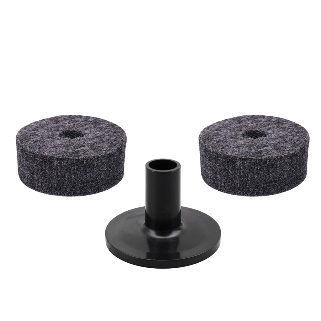 1pc bekkenhoezen, +2 stuks drumstel viltringen, percussie drumstel onderdeel