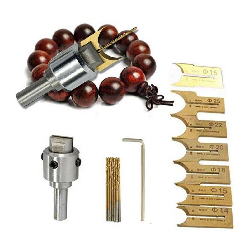 Patroon Houten Kraal Maker Kralen Boor Mini Frees Set Kit Tool Voor Diy