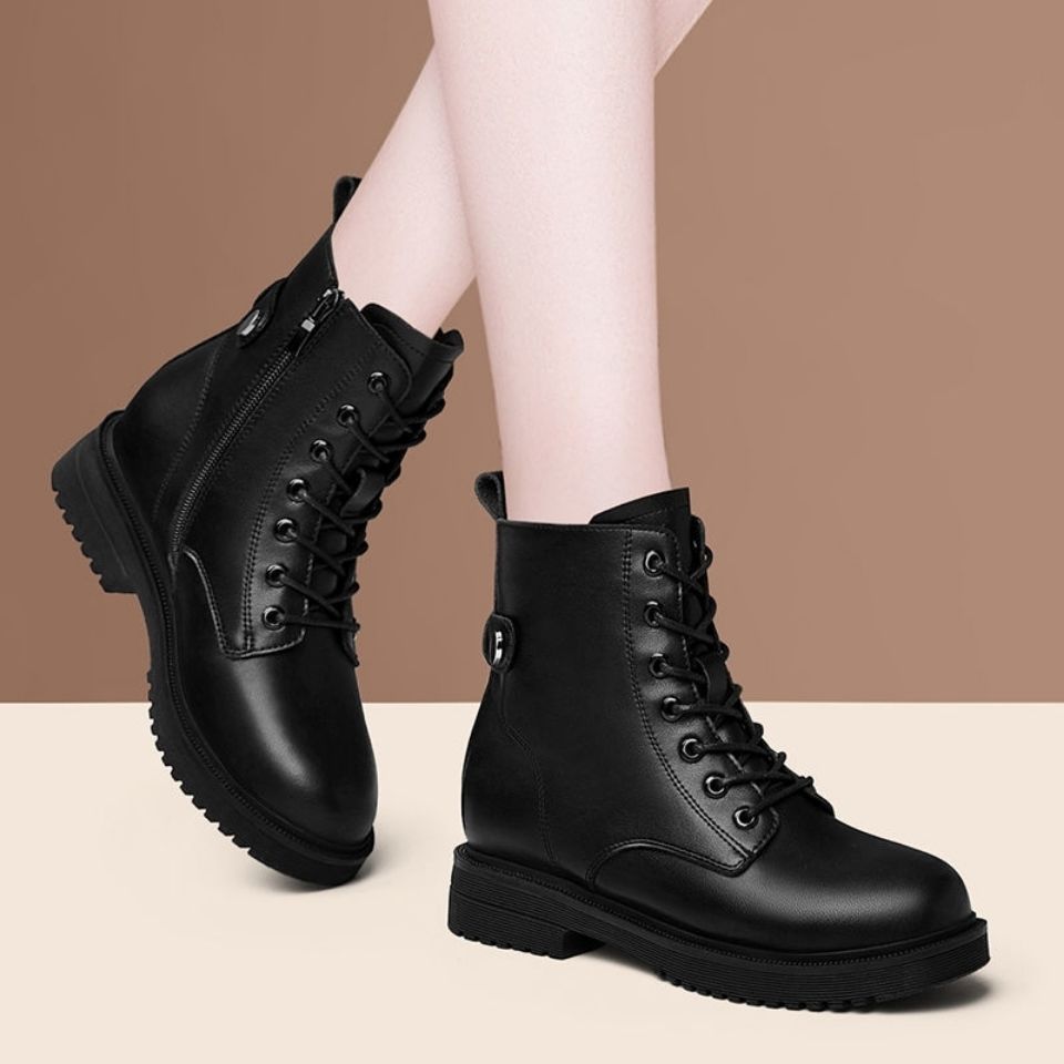 Dam & #39 ;s ankelstövlar höst vinter kvinnor chelsea boots dam korta stövlar platta skor platå boots gotiska botas de mujer