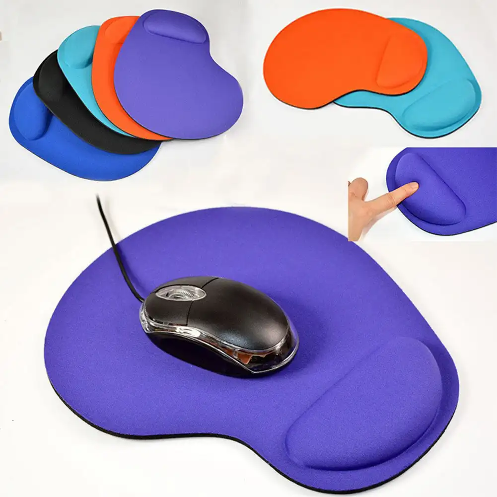 Computerspel Muismat Milieu Eva Ergonomische Muismat Polskussen Effen Kleur Comfortabele Muismatten Voor Kantooraccessoires