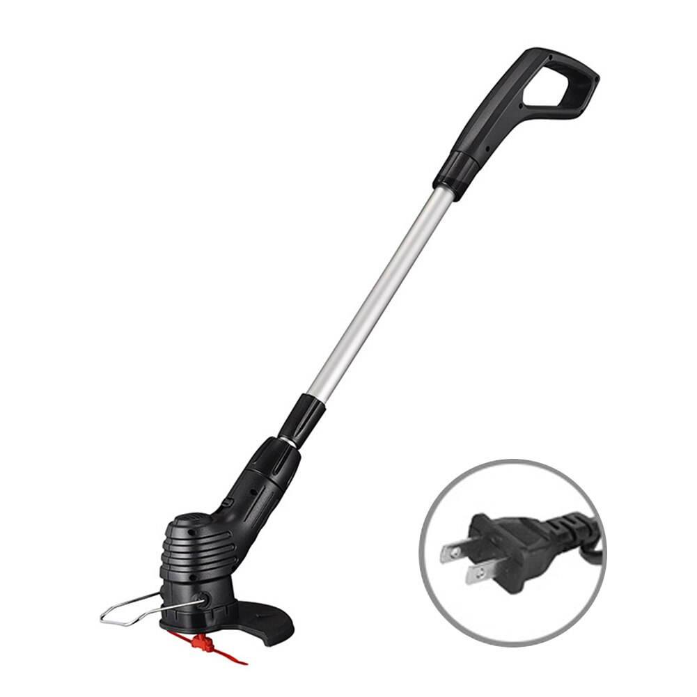 Multifunctional Rechargeable Electric Grass Trimmer Cordless Household Garden Tools String Cutter Pruning Lawn Mower for Grass: US Plug